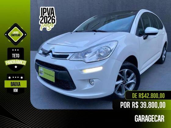 CITROËN C3 1.5 TENDANCE 8V FLEX 4P MANUAL
